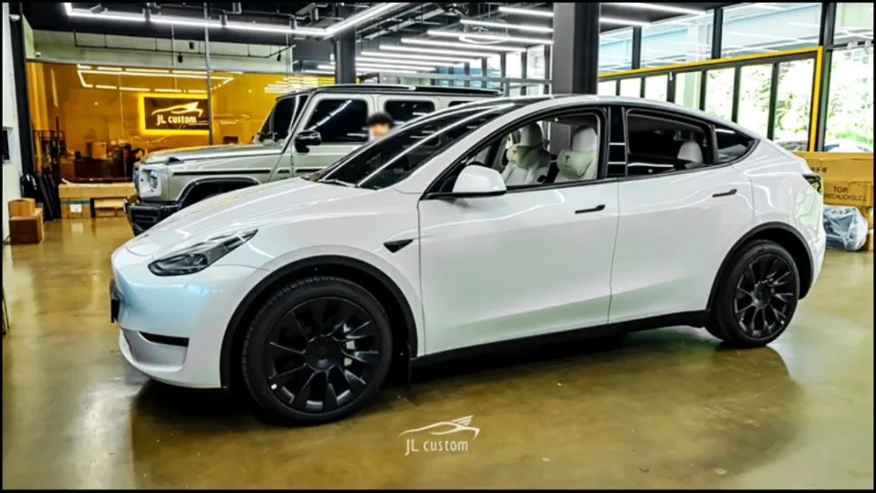 Tesla Model Y Custom Steering Wheel Review — Enhanced Interior photo 2