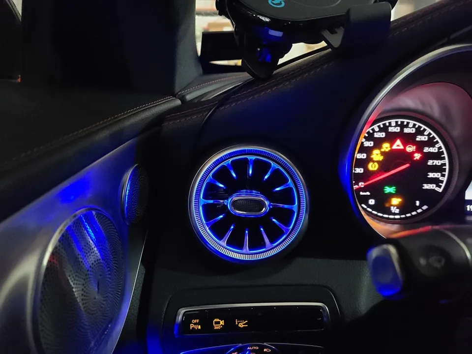 Mercedes-Benz C-Class Coupe ambient lighting - Mercedes-Benz C-Class Ambient Lighting Upgrade Review photo 3