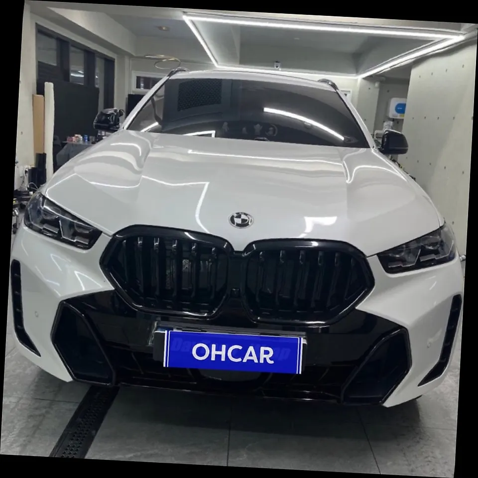 BMW X6 vinyl wrap - BMW X6 Full Vinyl Wrap: AMG Gray Color Change Review photo 6