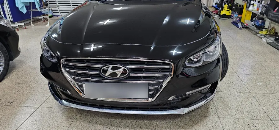Hyundai Grandeur IG body repair - Hyundai Grandeur IG Grille Repair Review — Cost & Results photo 4