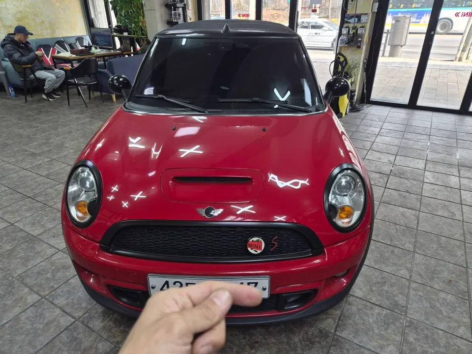 BMW MINI Cooper body repair installation result