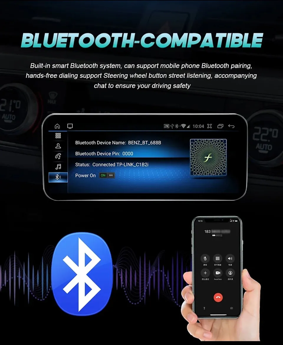 Ford Mustang ConvertibleのAndroid Auto・CarPlay取付事例 施工写真 1-3