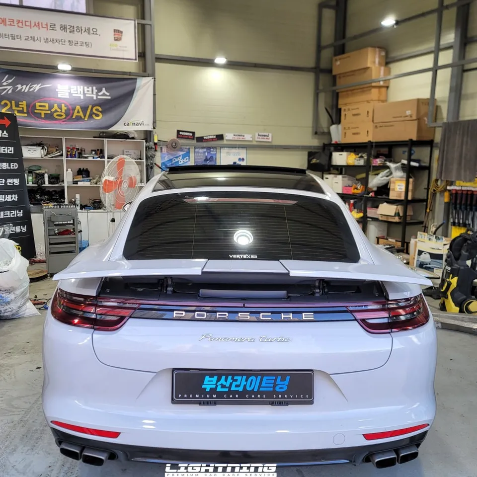 Porsche Panamera paint correction - Porsche Panamera Paint Correction & Glass Coating Review photo 6
