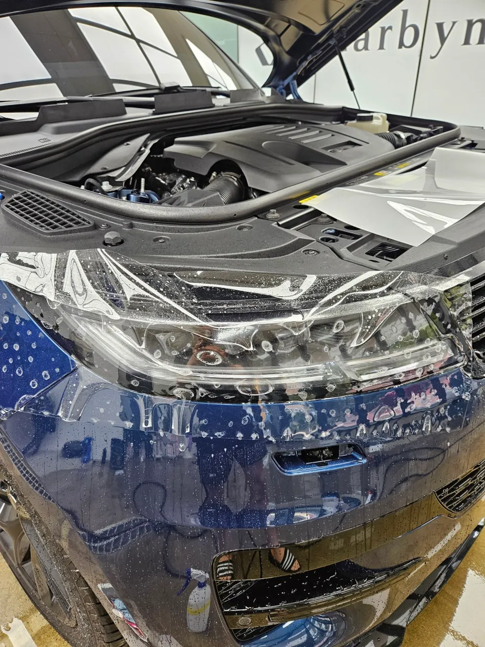 Land Rover Range Rover Sport PPF施工事例|韓国での実例 施工写真 1-2