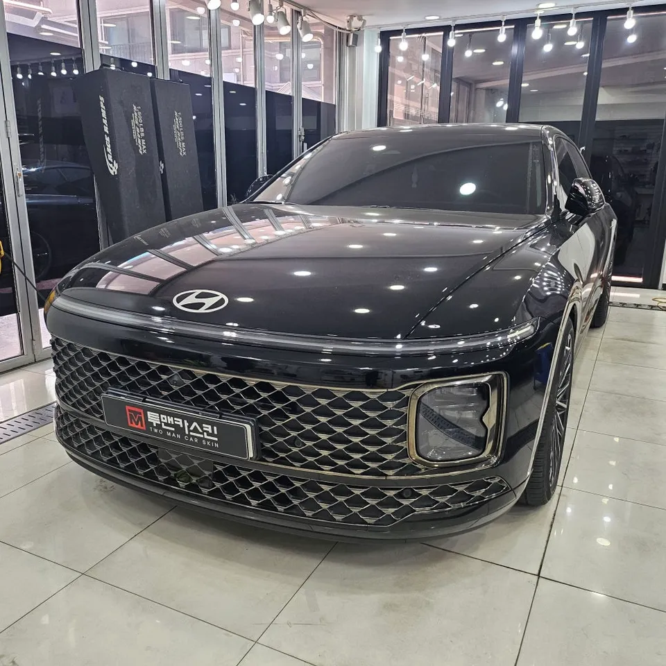 Hyundai Grandeur GN7 PPF施工事例|費用目安と仕上がり 施工写真 2-1