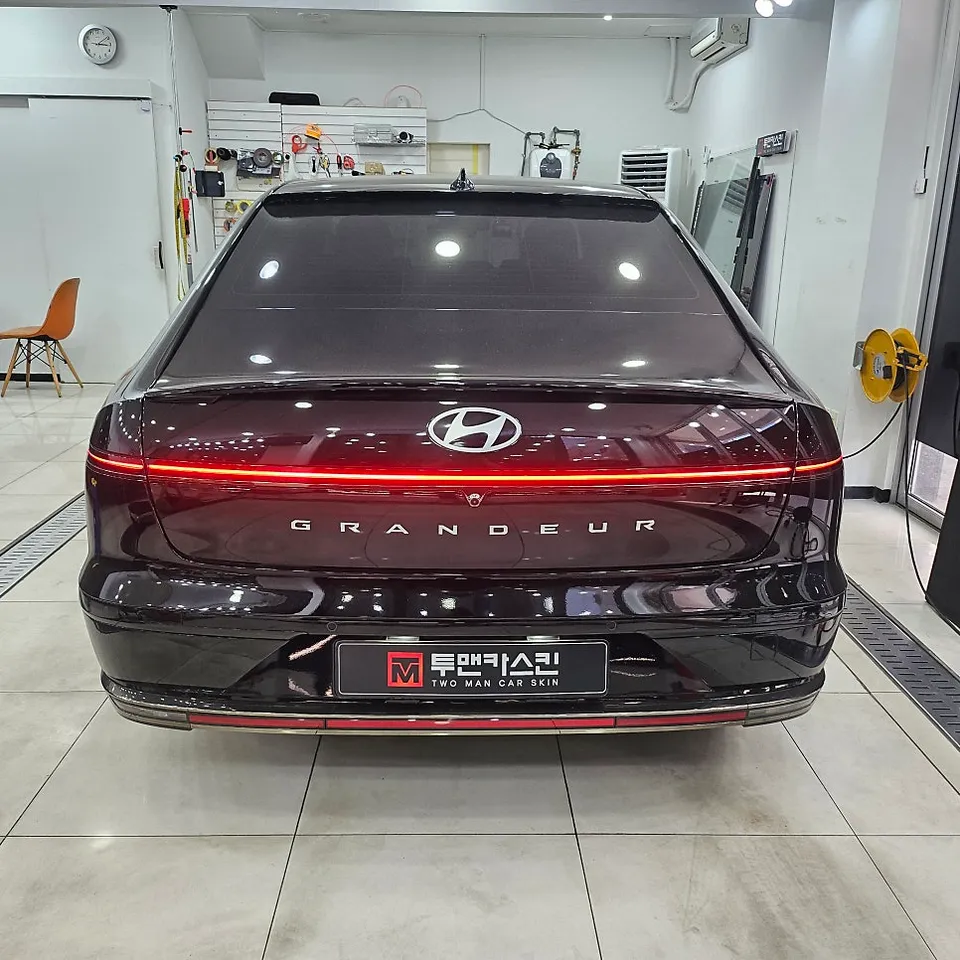 Hyundai Grandeur GN7 PPF施工事例|費用目安と仕上がり 施工写真 1-2