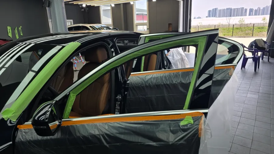 BMW 5 Series G30 Window Tinting Review: Heat Rejection Film photo 2