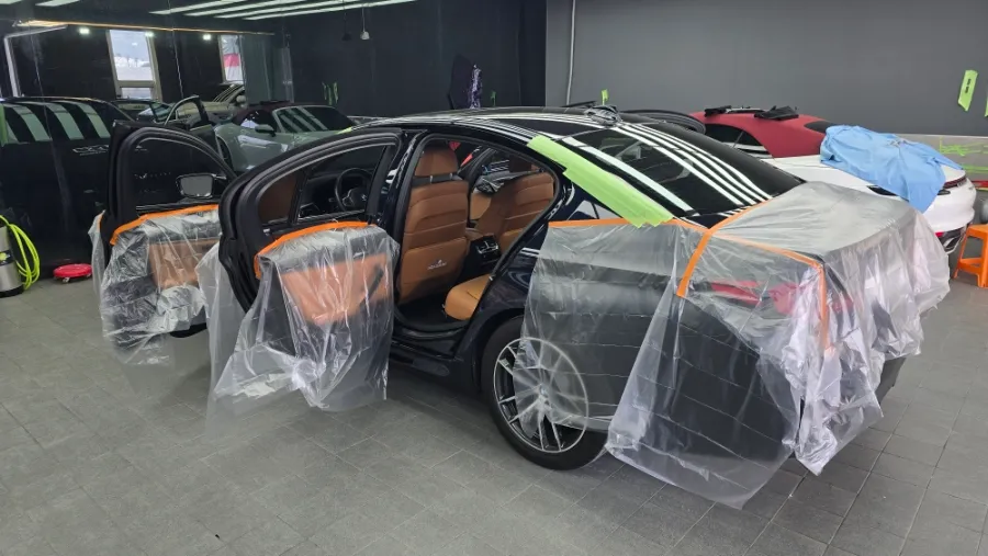 BMW 5 Series G30 window tinting - BMW 5 Series G30 Window Tinting Review: Heat Rejection Film photo 3