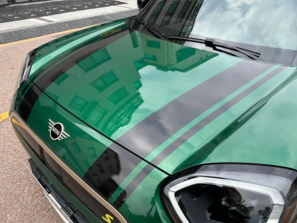 MINI Coupeのカーラッピング事例|費用目安・仕上がり 施工写真 4-2