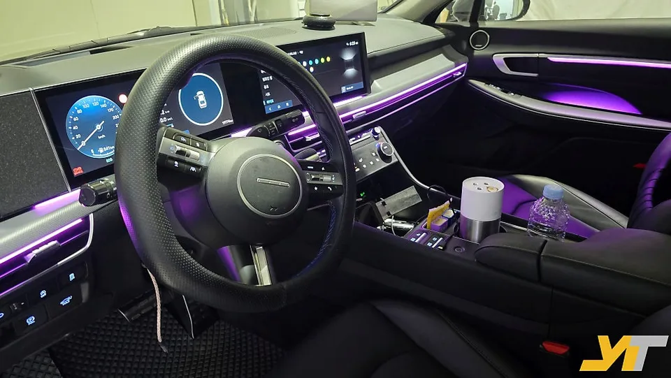 Hyundai Sonata DN8 ambient lighting - Hyundai Sonata DN8 Ambient Lighting Review: Cost & Results photo 4