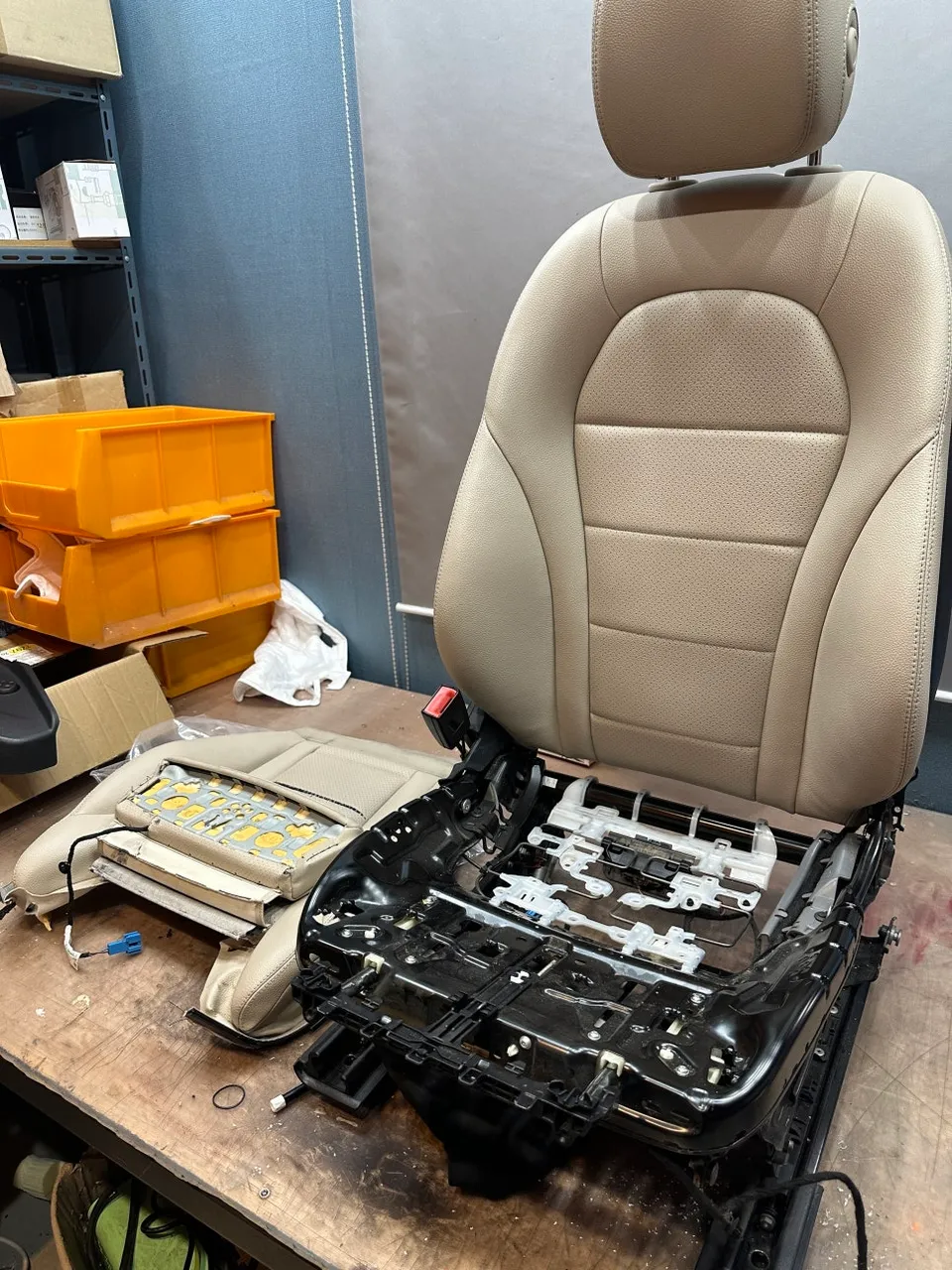 Mercedes-Benz C-Class W205 seat ventilation - Mercedes-Benz C-Class W205 Seat Climate Upgrade Review photo 4