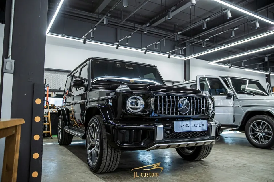 メルセデス・ベンツ G63 AMGのPPF施工事例 施工写真 1-1