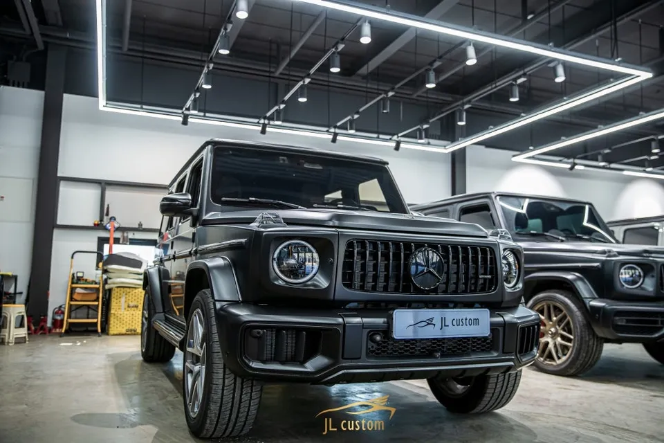 メルセデス・ベンツ G63 AMGのPPF施工事例 施工写真 2-1