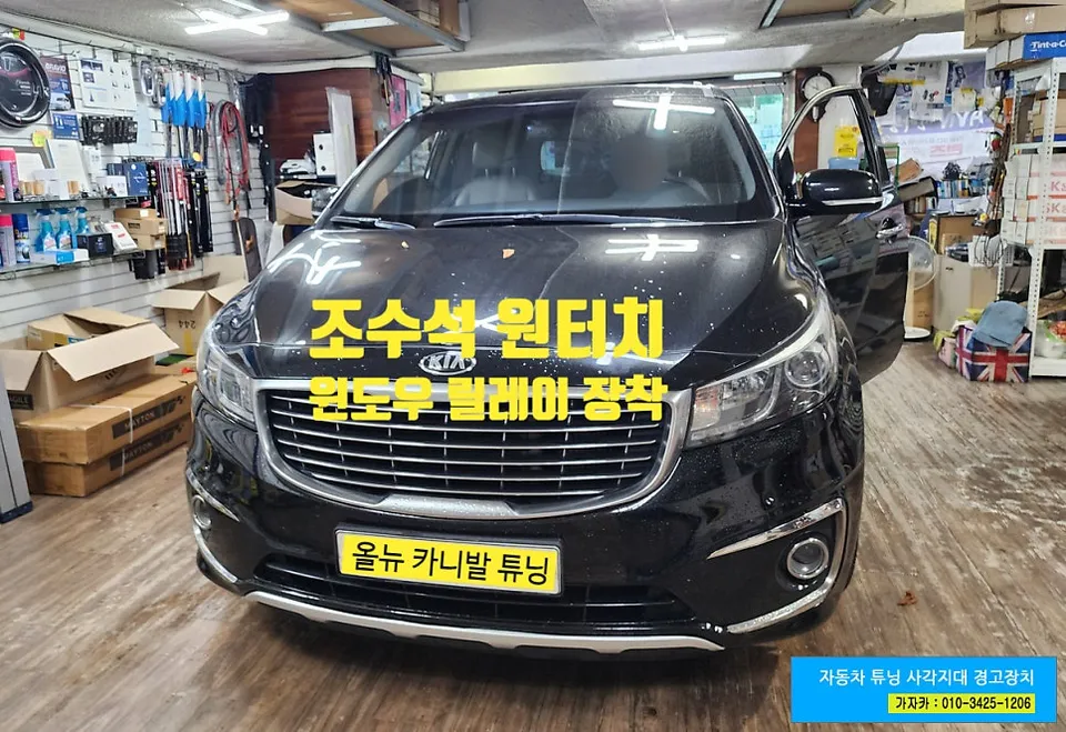 Kia Carnival KA4 oem options installation result