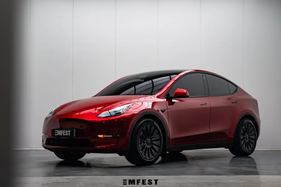 Tesla Model Y PPF施工事例｜費用目安と仕上がり 施工写真 2-1