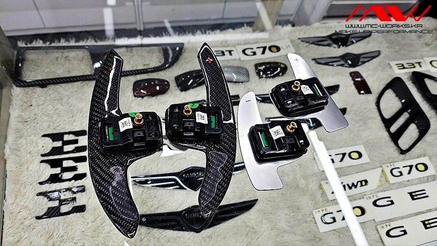 Genesis G80 RG3 steering wheel - Genesis G80 RG3 Steering Wheel Customization Review photo 3