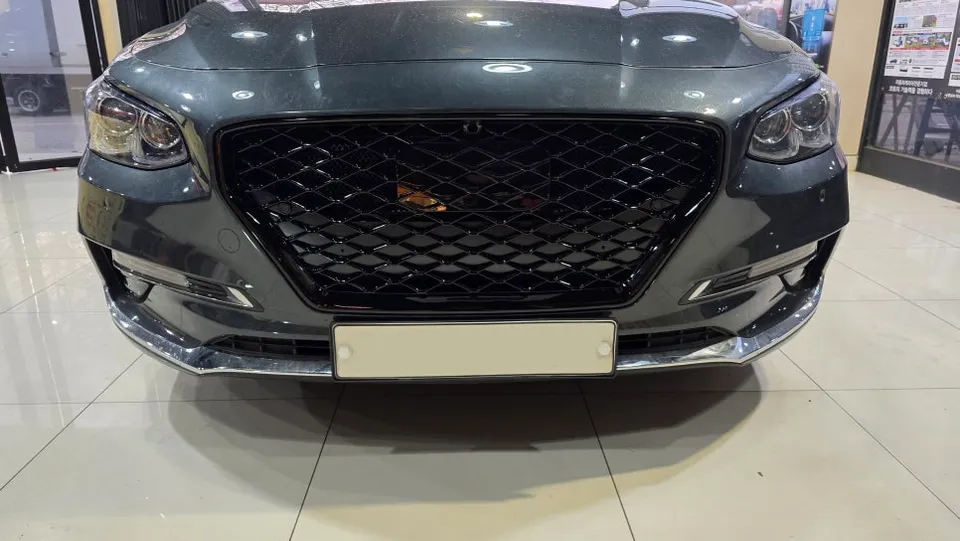 Hyundai Grandeur IG Body Kit Installation Review After