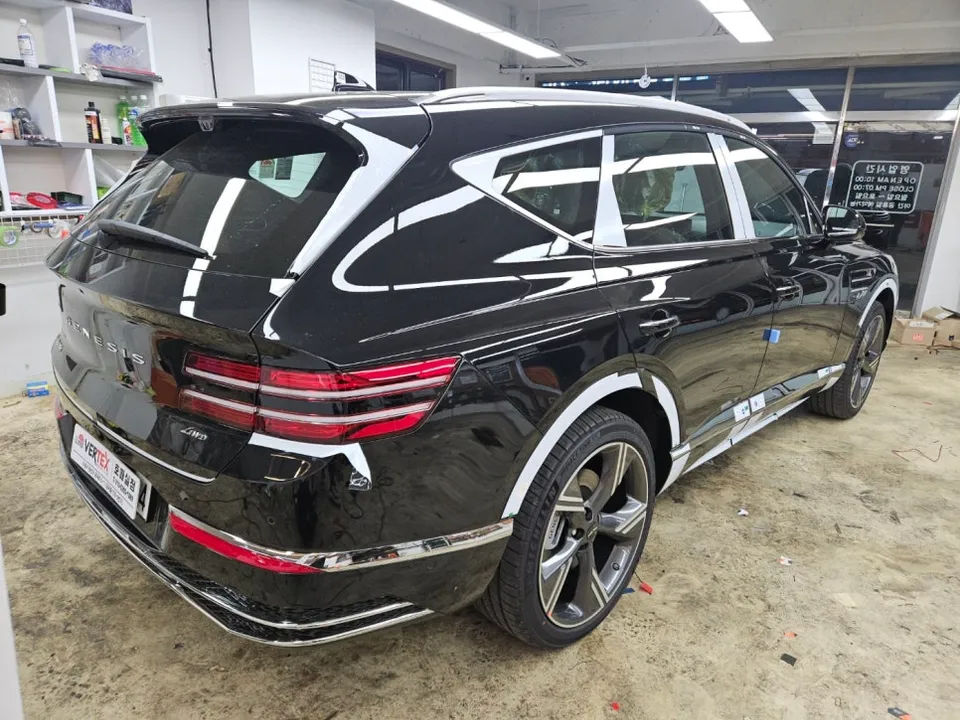 Genesis GV80 カーフィルム施工事例|費用目安・仕上がり 施工写真 5-1
