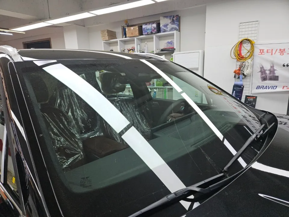 Genesis GV80 カーフィルム施工事例|費用目安・仕上がり 施工写真 4-2