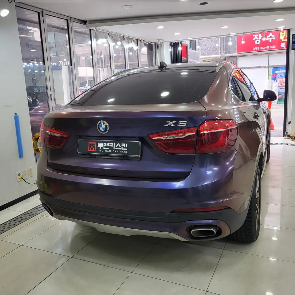 BMW X6のカーラッピング事例|費用目安・仕上がり 施工写真 3-2