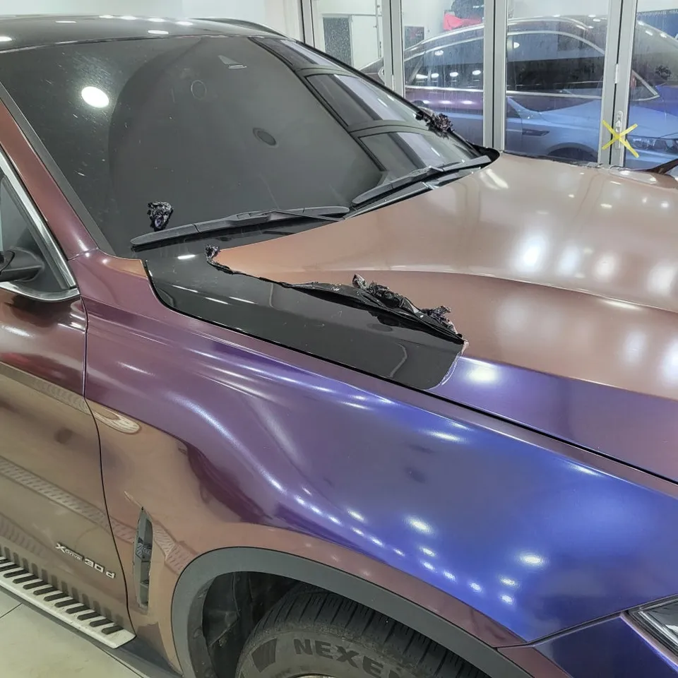BMW X6のカーラッピング事例|費用目安・仕上がり 施工写真 1-3