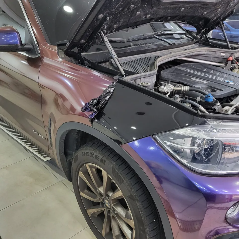 BMW X6のカーラッピング事例|費用目安・仕上がり 施工写真 2-3