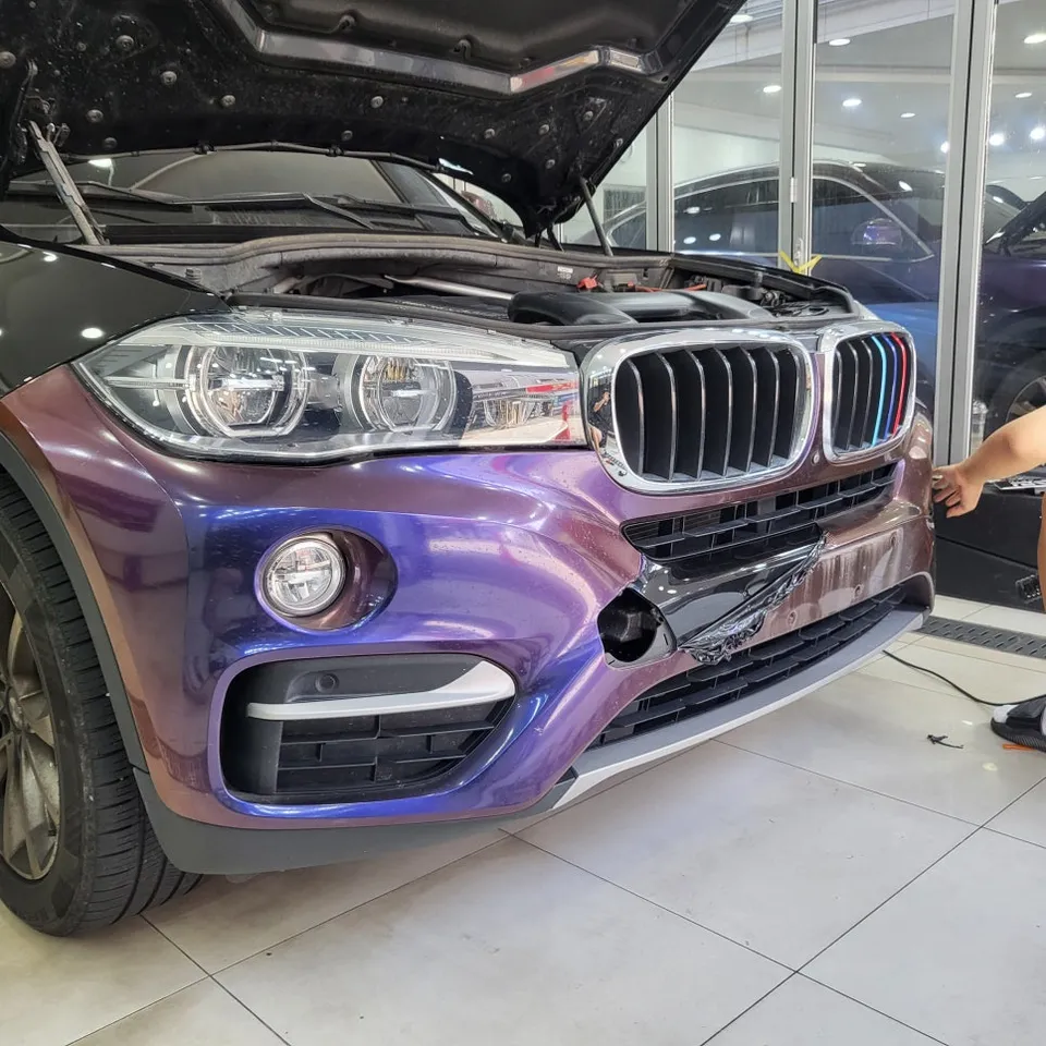 BMW X6のカーラッピング事例|費用目安・仕上がり 施工写真 3-3