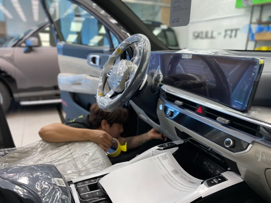 Kia Sorento 4th Gen PPF施工事例|費用目安と仕上がり 施工写真 1-3