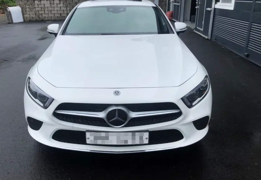 Mercedes-Benz CLS C257 body kit installation result