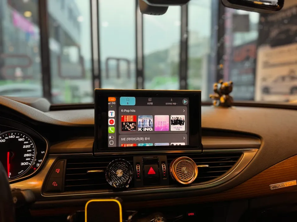 Audi A7 C7 android system - Audi A7 Android Auto Head Unit Upgrade Review photo 4