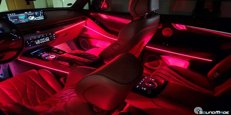 Genesis G80 RG3 ambient lighting - Genesis G80 RG3 Ambient Lighting Review: Cost & Results photo 4