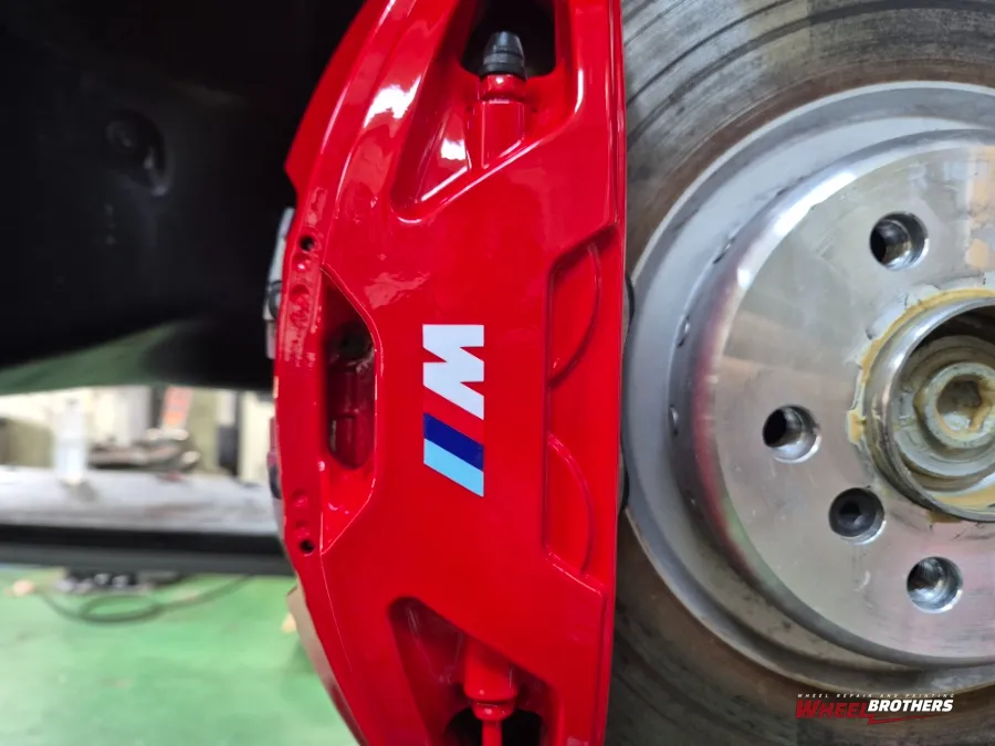 BMW X7 M60iのホイールリペア・塗装事例 施工写真 4-2