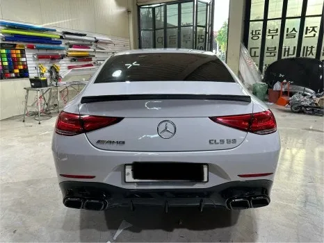 Mercedes-Benz CLSのカーラッピング事例|費用目安・仕上がり 施工写真 1-2