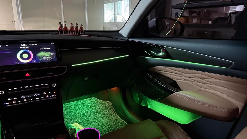 Kia K7 Premier ambient lighting - Kia K7 Premier Ambient Lighting Review: Cost & Results photo 3