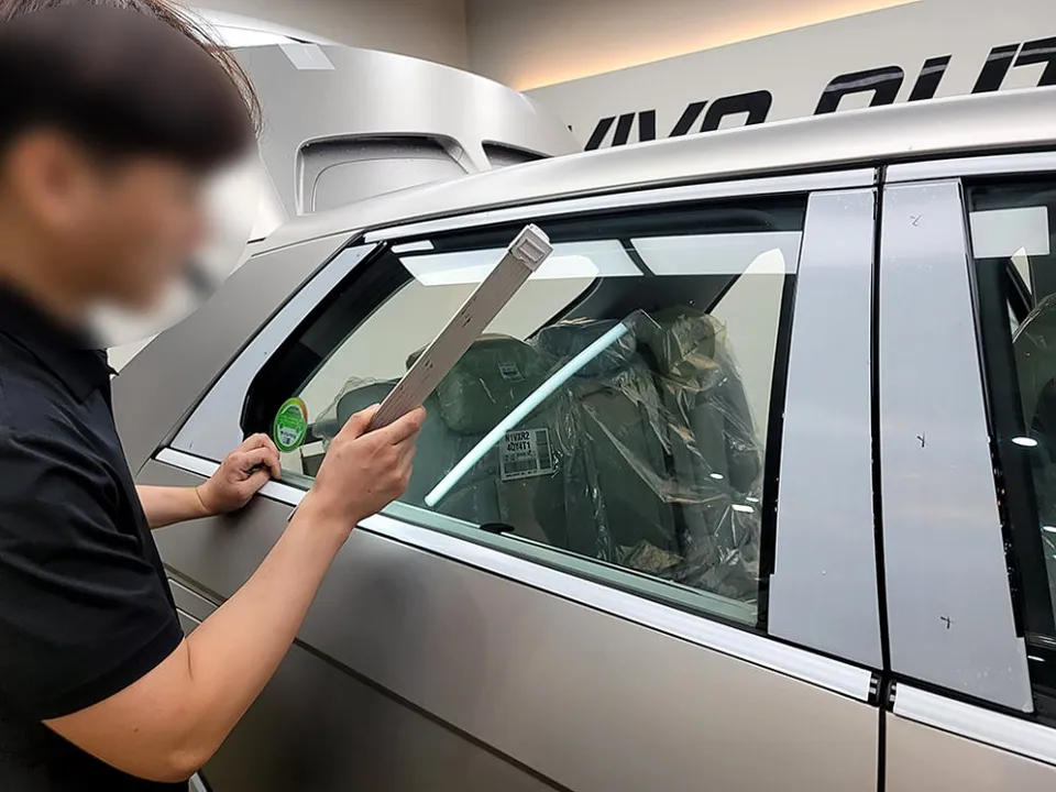 Hyundai IONIQ 5のカーフィルム施工事例｜費用目安・仕上がり 施工写真 2-1