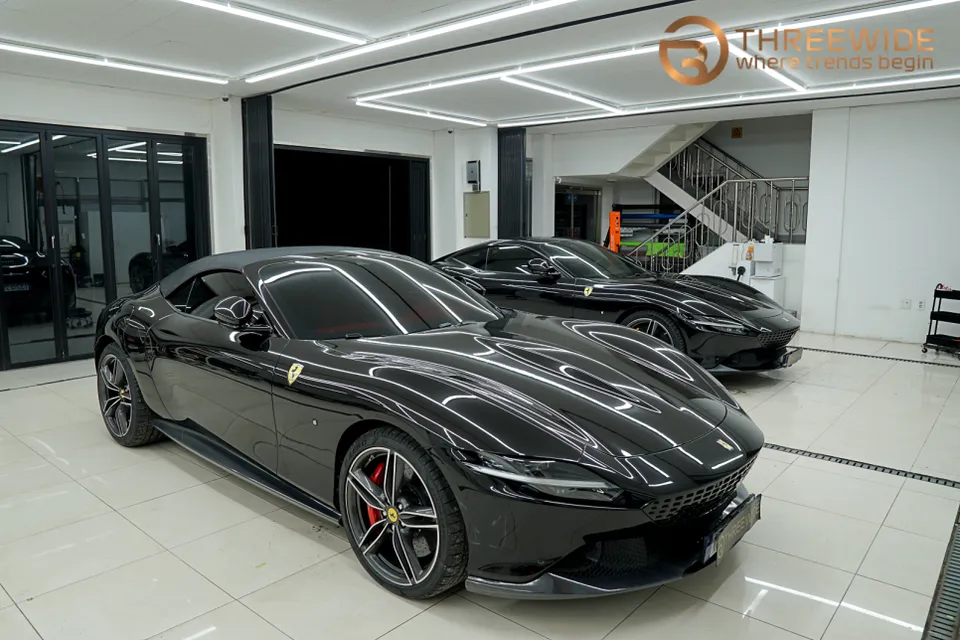 Ferrari RomaのPPF施工事例|費用目安と仕上がり 施工写真 2-1