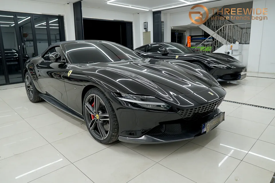 Ferrari RomaのPPF施工事例|費用目安と仕上がり 施工写真 3-1