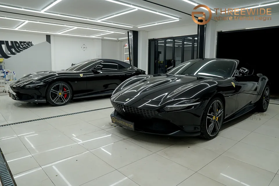 Ferrari RomaのPPF施工事例|費用目安と仕上がり 施工写真 4-1