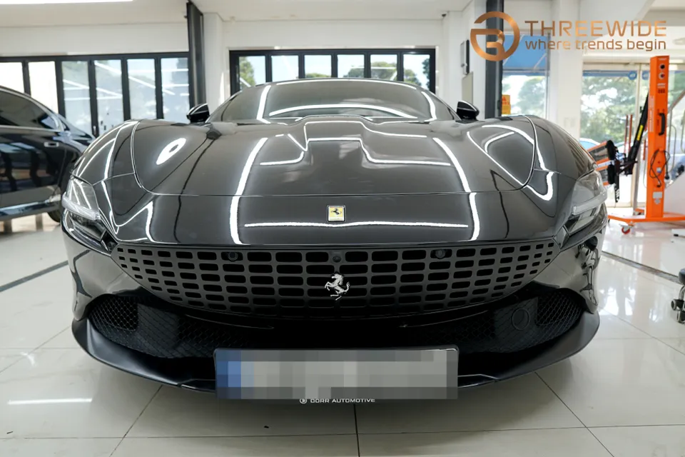 Ferrari RomaのPPF施工事例|費用目安と仕上がり 施工写真 1-2