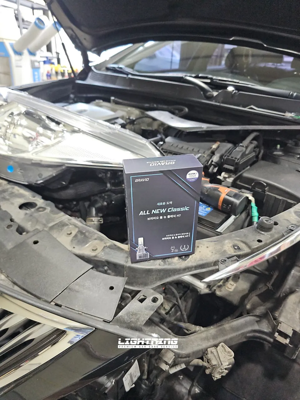 Hyundai Azeraのカーフィルム施工事例｜費用目安・仕上がり 施工写真 1-2