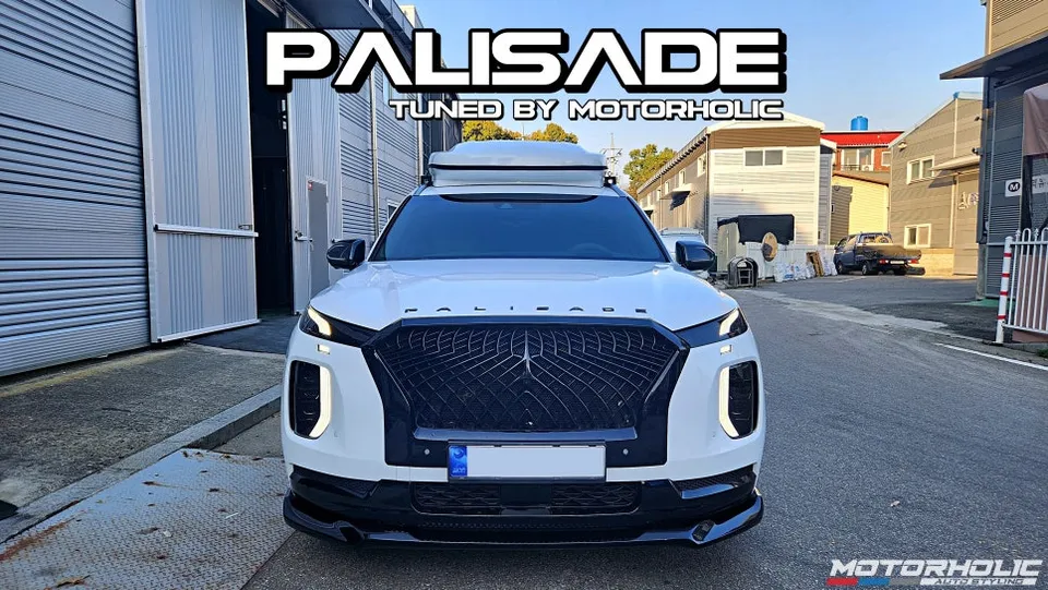 Hyundai Palisade Body Kit Review: Zest Front Lip & Rear Diffuser Before
