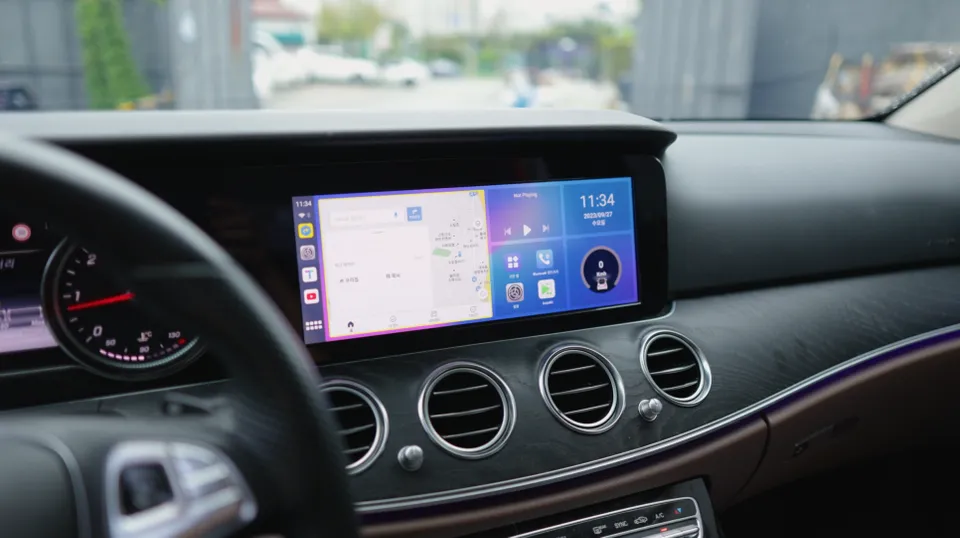 Mercedes-Benz E-Class W213 android head unit - Mercedes-Benz E-Class W213 Android Head Unit Upgrade photo 6