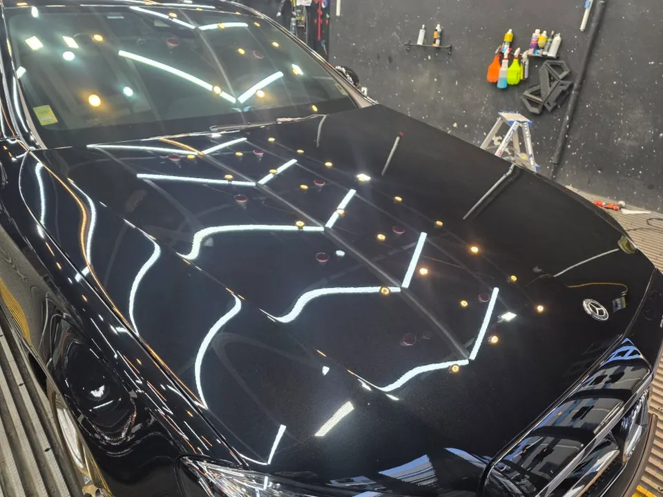 Mercedes-Benz Eクラスのガラスコーティング事例|費用目安・仕上がり 施工写真 3-3