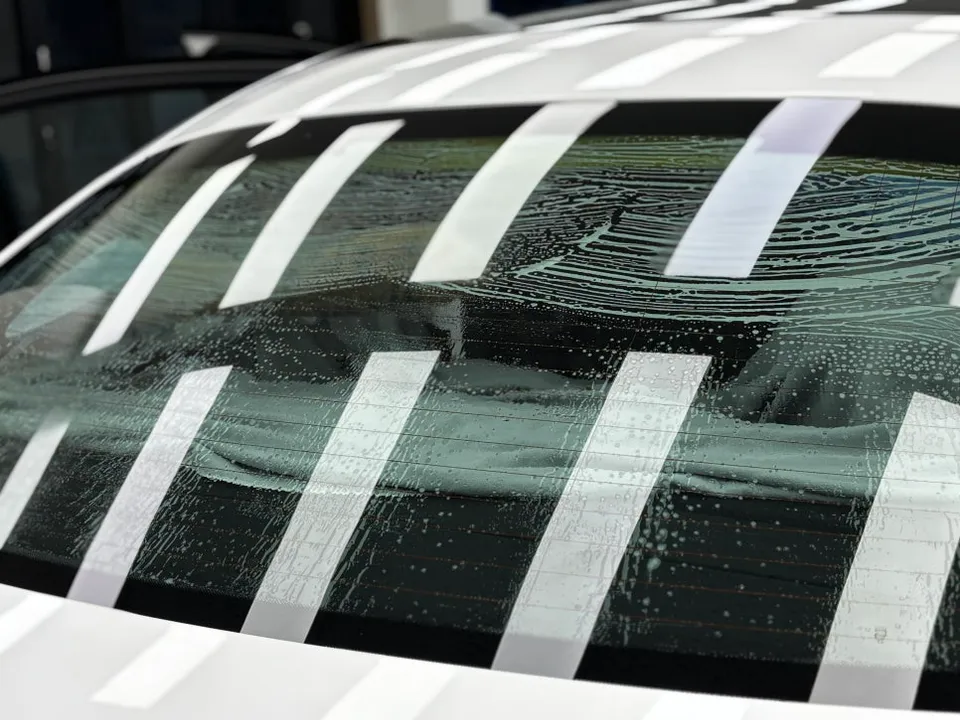 Mercedes-Benz S-Class W222 カーフィルム施工事例|費用目安・仕上がり 施工写真 1-2