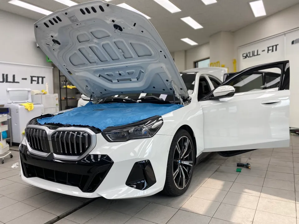 BMW 5 Series G30 PPF施工事例|韓国での実例 施工写真 2-2