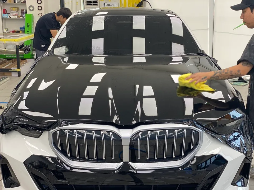 BMW 5 Series G30 PPF施工事例|韓国での実例 施工写真 3-3
