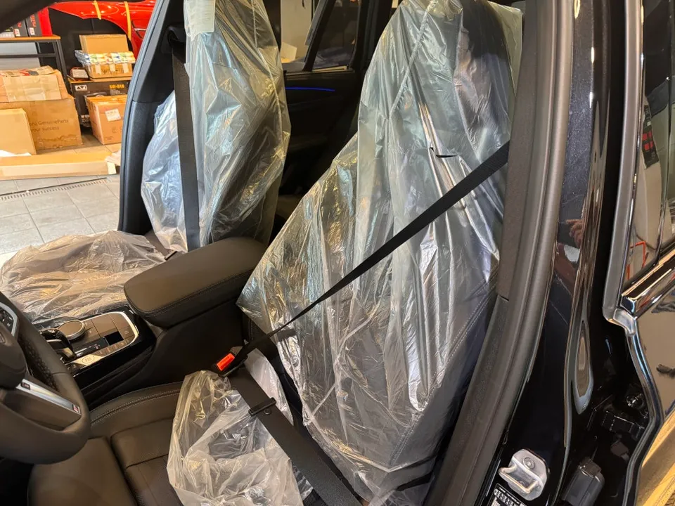 BMW X3 Interior Customization: Red Seatbelt Upgrade Review photo 2