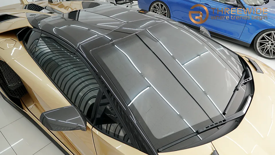 Lamborghini Aventador PPF施工事例|費用目安と仕上がり 施工写真 1-3