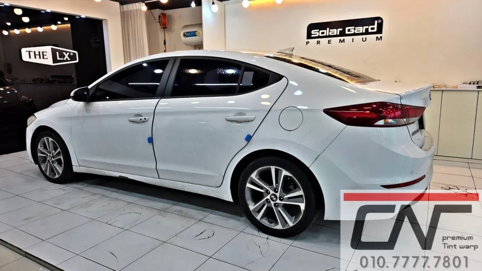 Hyundai Elantra AD window tinting - Hyundai Elantra Window Tinting Review: Anigard AP80R Film photo 3