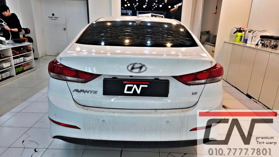 Hyundai Elantra AD window tinting - Hyundai Elantra Window Tinting Review: Anigard AP80R Film photo 4